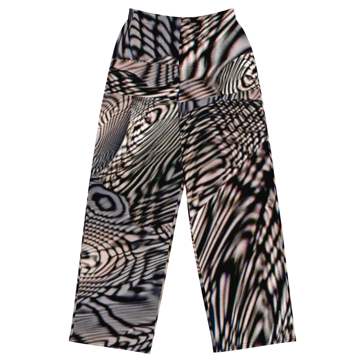 All-over print unisex wide-leg pants